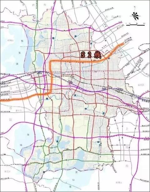 s2线规划 在《昆山市城市总体规划(2016-2030》纲要论证稿(简本)中